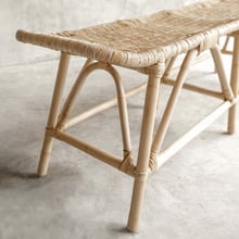 Cameron Rattan Ottoman Bench